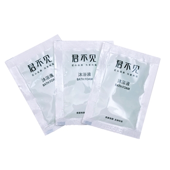【现货】君不见 袋装 沐浴露 8ml 1000包/箱 卷膜系列 
