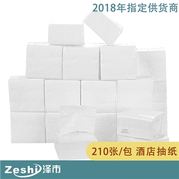 泽市  客房餐厅抽纸四层，宽11厘米，220张每包，100包/箱  PZL